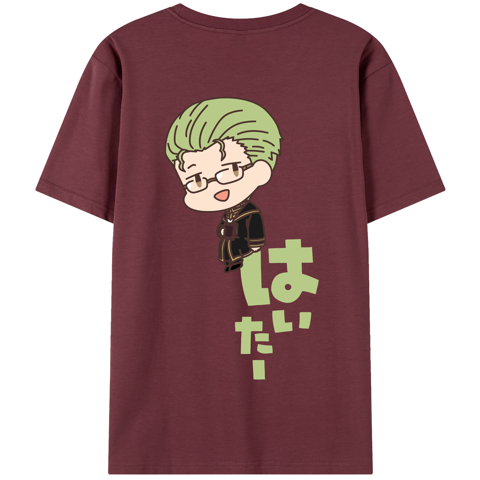 （画像用） 葬送のフリーレン Frieren 綿100％半袖Tシャツ（背面プリント）